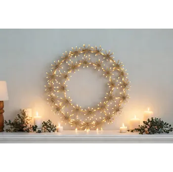 Dekorativní svítidlo Světelná hvězda 57x55 cm