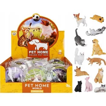 Domácí zvířata figurka 4-8 cm mix druhů MEGA CREATIVE