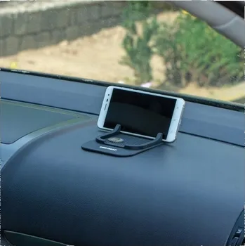 Prostiskluzová podložka 4cars s držákem na telefon na palubní desku