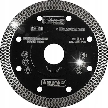 Příslušenství k brusce Diamantový kotouč tenký 115x1,2x22,23MM CORONA