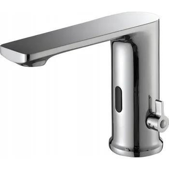 Vodovodní baterie Stojánková umyvadlová baterie Bruckner, stříbrná