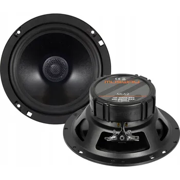 Reproduktor do auta Musway ML62 Dvoupásmové reproduktory 165mm 100W RMS 4 OHM Koaxiální
