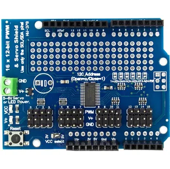 Řídicí jednotka MSALAMON Servo shield PCA9685 16kanálový PWM Shield