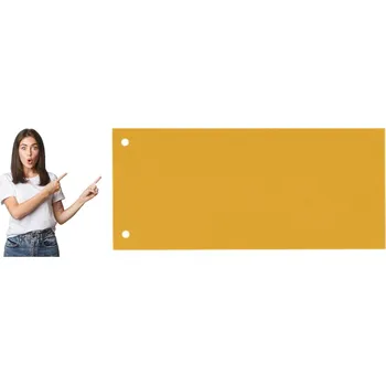 Papírové rozřazovače Esselte A4, 100 ks