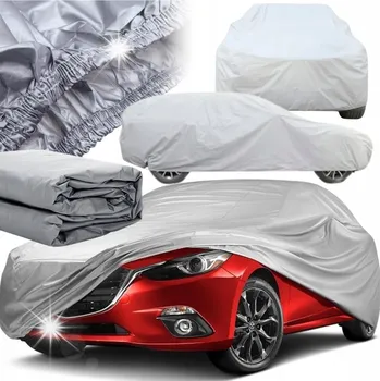 Plachta na motorové vozidlo Kryt na auto krycí plachta auto voděodolná velká celoroční gumička 580 cm