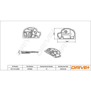Hydraulický filtr Sada hydraulického filtru, automatická převodovka DRIVE+ DP1110.14.0032