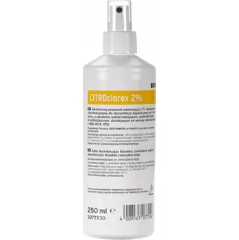 Dezinfekce Dezinfekční přípravek Ecolab Citroclorex 2% roztok 0,250 l na ruce a pokožku