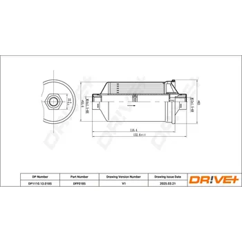 Palivový filtr Palivový filtr DRIVE+ DP1110.13.0185
