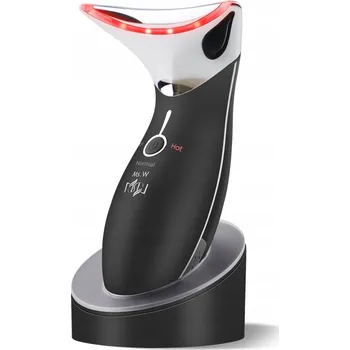 Masážní přístroj Ms.W Sonický Masážní Přístroj na obličej a krk s funkcí tepla a chladu pro péči a zpevnění pleti