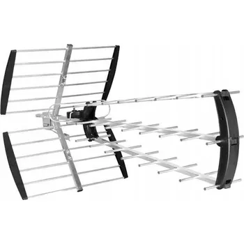 Televizní anténa Venkovní směrová anténa DVB-T2 24 dB se zesilovačem a LTE filtrem DPM