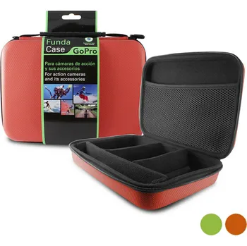 Tvrdý obal pro sportovní kameru KSIX (24 x 17,5 x 5 cm) Barva: Červená