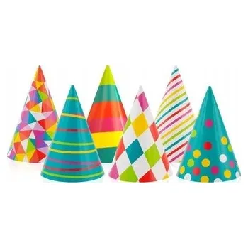 Party dekorace Párty klobouček s puntíky na oslavu narozenin