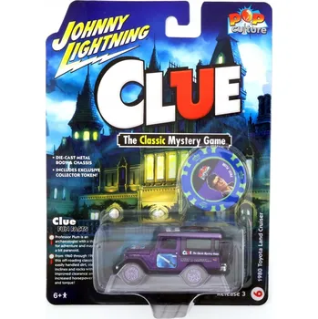 auto na autodráhu JOHNNY LIGHTNING 1980 Toyota Land Cruiser Clue Pop Culture
