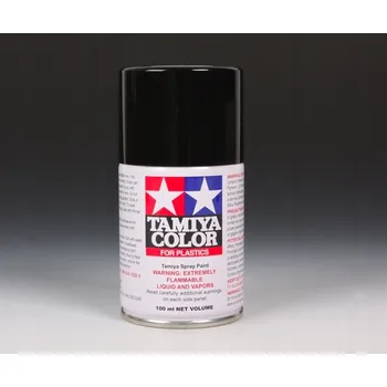 Barva ve spreji PROFESIONÁLNÍ BARVA VE SPREJI TAMIYA 100ml TS-6 ČERNÁ (MATNÁ)