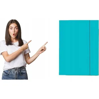 Kartónová složka s gumou A4 Esselte modrá