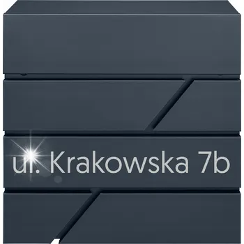 Poštovní schránka POŠTOVNÍ SCHRÁNKA NA DOPISY ANTRACIT + ČÍSLO DOMU