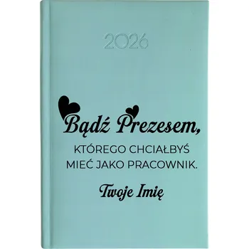 Kalendář Knižkový kalendář 2026 A5 FunnyCase modrý