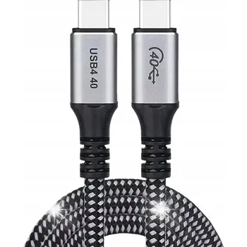 Datový kabel USB-C Kabel USB 4.0 Typ C Ultra Rychlé Nabíjení 100W 5A 40Gb/s 5K 60Hz 1,2m