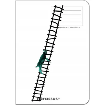 Hladký sešit A4 Narcissus, 48 listů