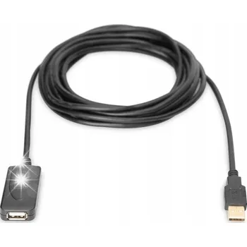 Datový kabel Prodlužovací USB 2.0 kabel HighSpeed Typ USB A/USB A (samec/samice) aktivní