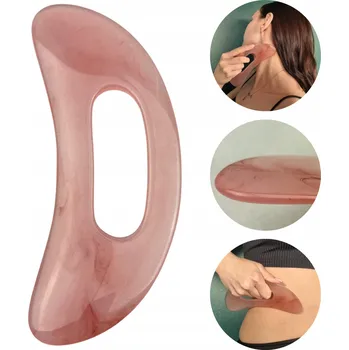 Masážní přístroj Masážní Přístroj z pryskyřice Ruční anticelulitidní pro masáž zpevnění těla Gua Sha