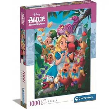 Puzzle PUZZLE 1000 DISNEY ALICE, CLEMENTONI