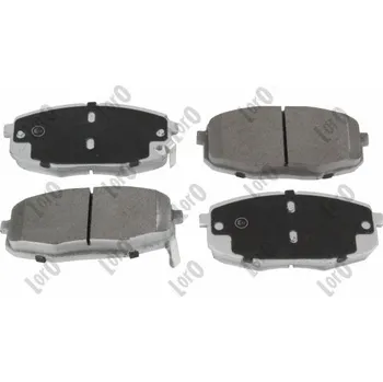 Brzdová destička Sada brzdových destiček, vždy 4 kusy v sadě ABAKUS 231-01-088