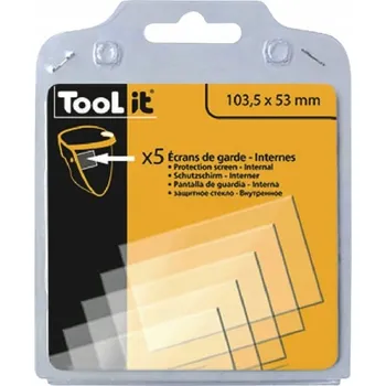 Příslušenství ke svářečce Ochranné svařovací Sklo, čiré 103.6x53 mm, 5 ks, Gys