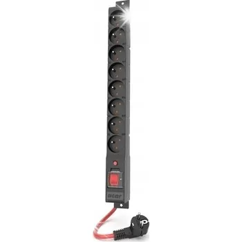 Napájecí kabel Zásuvková lišta ACAR R8 POWER 5M 8X 230V PL 16A