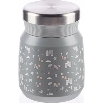 Termoska Termos na jídlo Zopa 0,3 l šedý