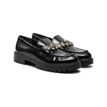 Pánská obuv Loafersy Tory Burch Embellished Classic Lug Loafer 165828 Černá 41