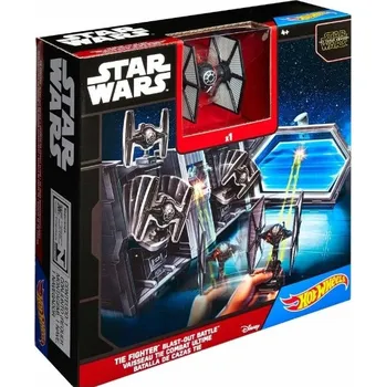 autíčko Sada vozidel Tie Fighter Hot Wheels CMT37