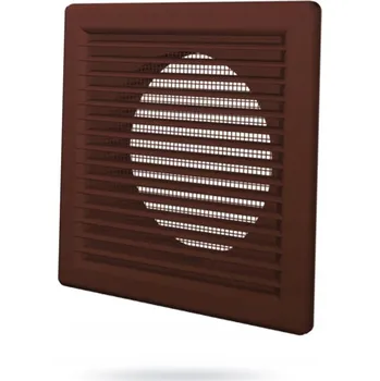 Větrací mřížka Ventilační mřížka Ventilační Dospel hnědá