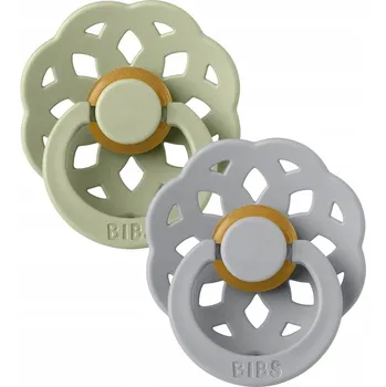 dudlíky Kulatý gumový Dudlík Bibs 0 +