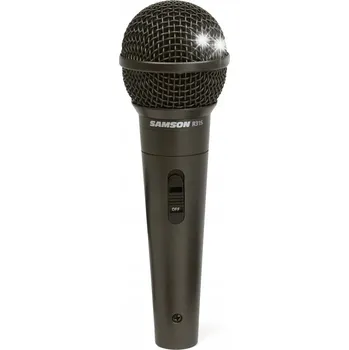 Mikrofon SAMSON R31S dynamický vokální mikrofon hyperkardioida ON/OFF kabel držák