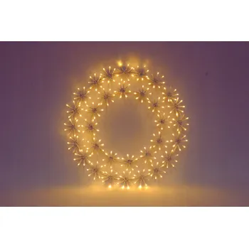 Vánoce Světelný LED věnec
