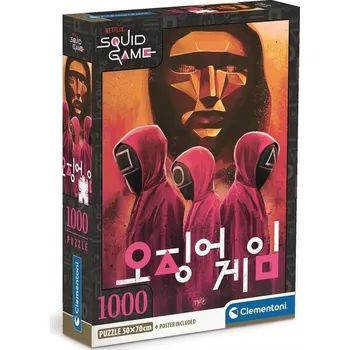 Puzzle Puzzle Clementoni 39715 Netflix Squid Game 1000 dílků.