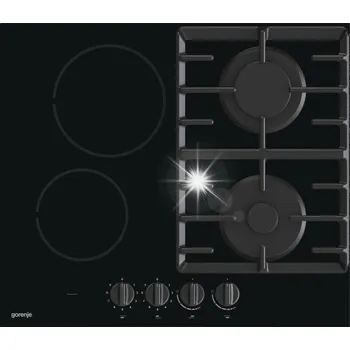 Varná deska GORENJE Kombinovaná varná deska (keramika/plyn) GCE691BSC