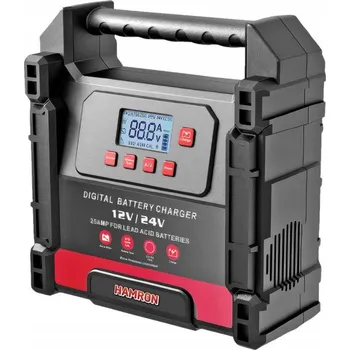 Nabíječka autobaterie Nabíječka autobaterií 25A pro 12V / 24V ZWY