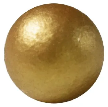 Čokoláda Hospodyňkám.cz Čokoládová koule Zlatá tmavá 7ks