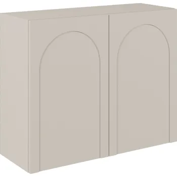 Komoda Komoda dvoudveřová Arkadia s frézovanými čely 100 cm kašmír