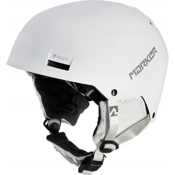 Lyžařská helma Marker Squad - bílá/bílá 59-63 cm