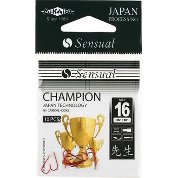 Rybářský háček SENSUAL MIKADO CHAMPION HÁČKY Zlaté č. 18
