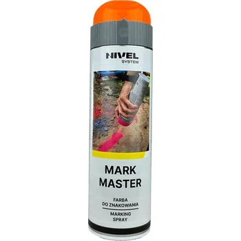 Barva ve spreji Barva ve spreji Mark Master Nivel System oranžová