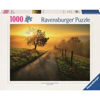 Puzzle RAVENSBURGER Puzzle Ráno ve zlatých paprscích 1000 dílků