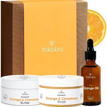 Kosmetická sada Yokaba Dárková Sada pro péči o tělo Sparkling Orange pomeranč