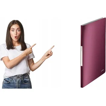 Prezentační desky A4 Leitz červené