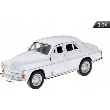 autíčko Model 1:34, PRL Varšava 224, bílý (A884W224B)