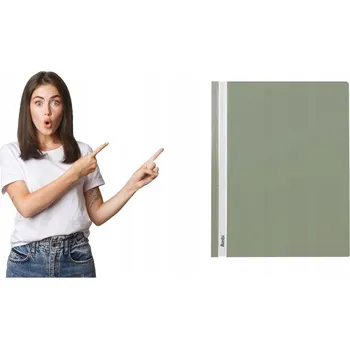 Šanon Budget PP A4 s rychlovazačem šedý (25 Ks) /Bantex