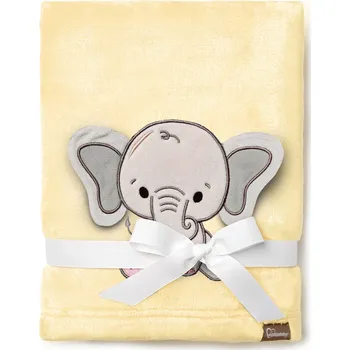 Dětská deka Be Mammy Dětská deka s 3D motivem Mazlíček dárek svátky 76x102 BE-168